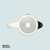 Equip 1.7L Jug Kettle – 3kW Rapid Boil, Removable Limescale Filter, Easy View Water Gauge, Stainless Steel, Cream